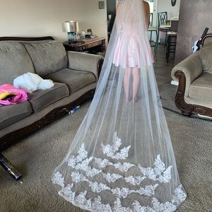 96 inch Wedding Veil